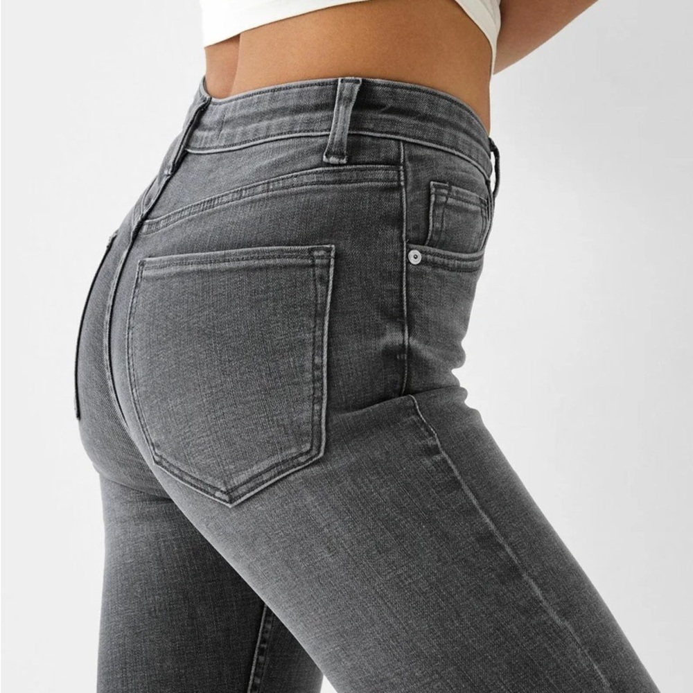 NWOT Bershka Gray Women's Bootcut Jeans